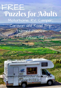 Free Motorhome Camper and Caravan Themed Puzzled Book